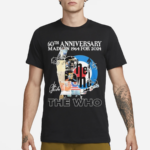 The Who 60th Anniversary Made In 1964 For 2024 Signatures Shirt