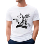 Elon Musk Unicorn Dinosauria Trust And Safety Shirt