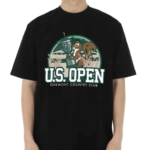 2025 US Open Ahead Green Instant Classic Tri-Blend Shirt