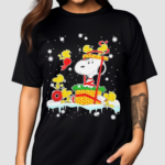 Woodstock Snoopy Gift Merry Christmas Shirt