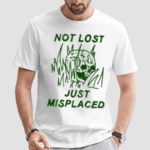 Not Lost Just Misplaced Skull Shirt