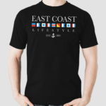 East Coast Lifestyle Boat Flag Shirt