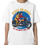 Two Girls Dyes On Bikes For The Ride Of Your Life Shirt