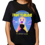 Kriss Rybalchenko I Want To Believe We Are Not Alone Sky Drum 2 0 Shirt