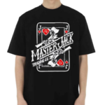 Masterjack Trading Co Gambler Pocket Black Shirt