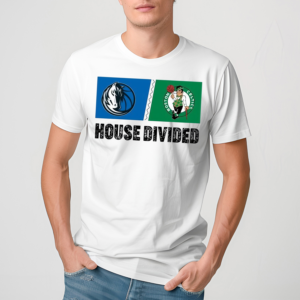 Dallas Mavericks vs Boston Celtics House Divided Shirt