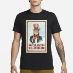 Willie Nelson Canvas Wrap Poster Shirt