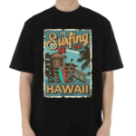 Its Surfing Time Hawaii The Landing World Shirt