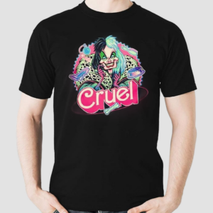 The Cruel Lady Cruella De Vil Cartoon Shirt