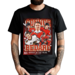 Connor Bedard Rookie Of The Year Open Ice Calder Trophy Winner Shirt