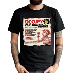 Occupy Parliament Reloaded Reject Finance Bill 2024 Shirt