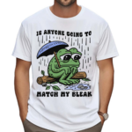 Frog Is Anyone Going To Match My Bleak Shirt