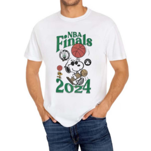 Snoopy NBA Finals 2024 Boston Celtics 2024 Shirt