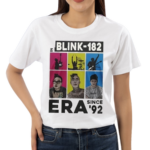 Blink 182 in Era Since 92 Crappy Punk Rock 2024 Shirt