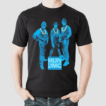 Run Dmc Distressed Blue Shirt