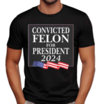 Luke Rudkowski Convicted Felon For President 2024 Shirt