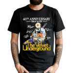 The Velvet Underground Fan 60th Anniversary Thank You For The Memories 1964-2024 Shirt