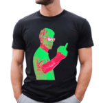 Anthony Bourdain Middle Finger Pose Shirt