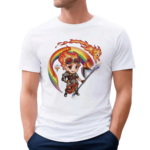 Wizard Magic Pride June 2024 Chandra and Embercat Shirt