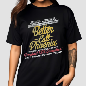 Better Call Phoenix Ace Attorney Shirt