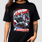 Flat Track America Racing USA Shirt