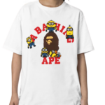 Sapnap Bape X Minions College Shirt