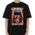 Skeleton Girlboss Gasteak Goboom Shirt