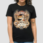 American Bobber Ride A Legend Motorcycle Usa Graphic Shirt