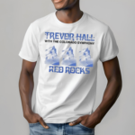 Red Rocks Set List Trevor Hall 2024 Shirt