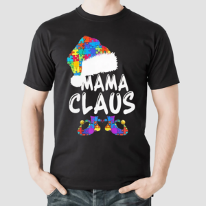 Santa Mama Claus Shoes Shirt