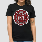 Firefighter Old Guys Rule Rescue Shirt