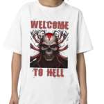 Skull Welcome To Hell Shirt