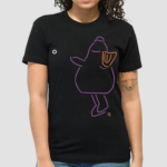 Purple Neon Mascot Throw Shirt