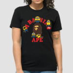 Sapnap Bape X Minions College Shirt