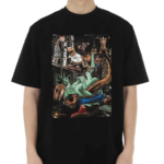 Statue Of Liberty Vs Dinosaur Meme Shirt