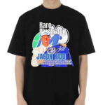 Rare Illustrated June 1994 Jason Kidd Signature Shirt