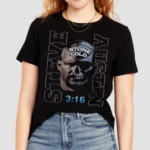 Stone Cold Steve Austin Skull Face Shirt