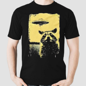 Raccoon Ufo Alien Shirt