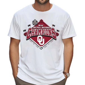 Oklahoma Sooners Four Peat Back To Back 2024 NCAA Softball Womens College World Series Champions Shirt