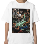 Statue Of Liberty Vs Dinosaur Meme Shirt