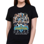 2024 Western Conference Finals Champions Dallas Mavericks Thank You For The Memories Signatures Shirt