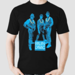 Run Dmc Distressed Blue Shirt