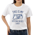 This Is My Rotting In Bed Shirt Raccoon Shirt