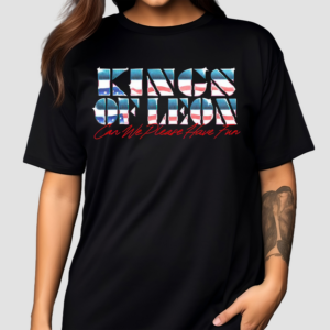 Kings Of Leon Shop Kings Chrome Can We Please Have Fun Shirt
