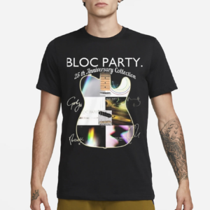 Bloc Party 25th Anniversary Collection Signatures Shirt