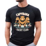 Capybara Yacht Club Funny Shirt