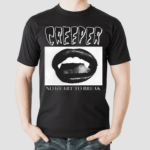 Merch Creeper Fangs No Heart To Break Shirt