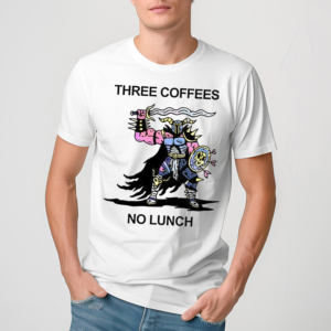 Wizard Of Barge Three Coffees No Lunch Shirt