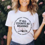 Rita Meade It All Counts As Reading Shirt