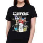 Scorpions 60th Anniversary Collection Best Albums Rock Fan Signatures Shirt